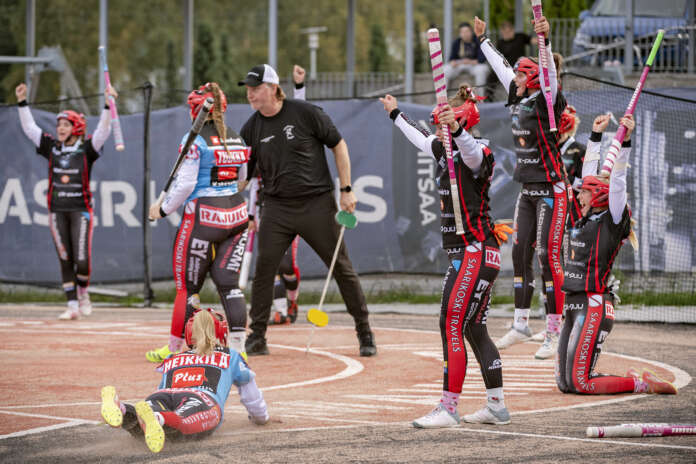 Laitilan Jyske selvitti paikkansa Superpesikseen myös ensi kaudelle. Useimmat tällä kaudella mukana olleet pelaajat jatkavat pelinjohtaja Sami Mäen mukaan Jyskeessä myös kesällä 2026. Kuvat: Ari-Matti Ruuska